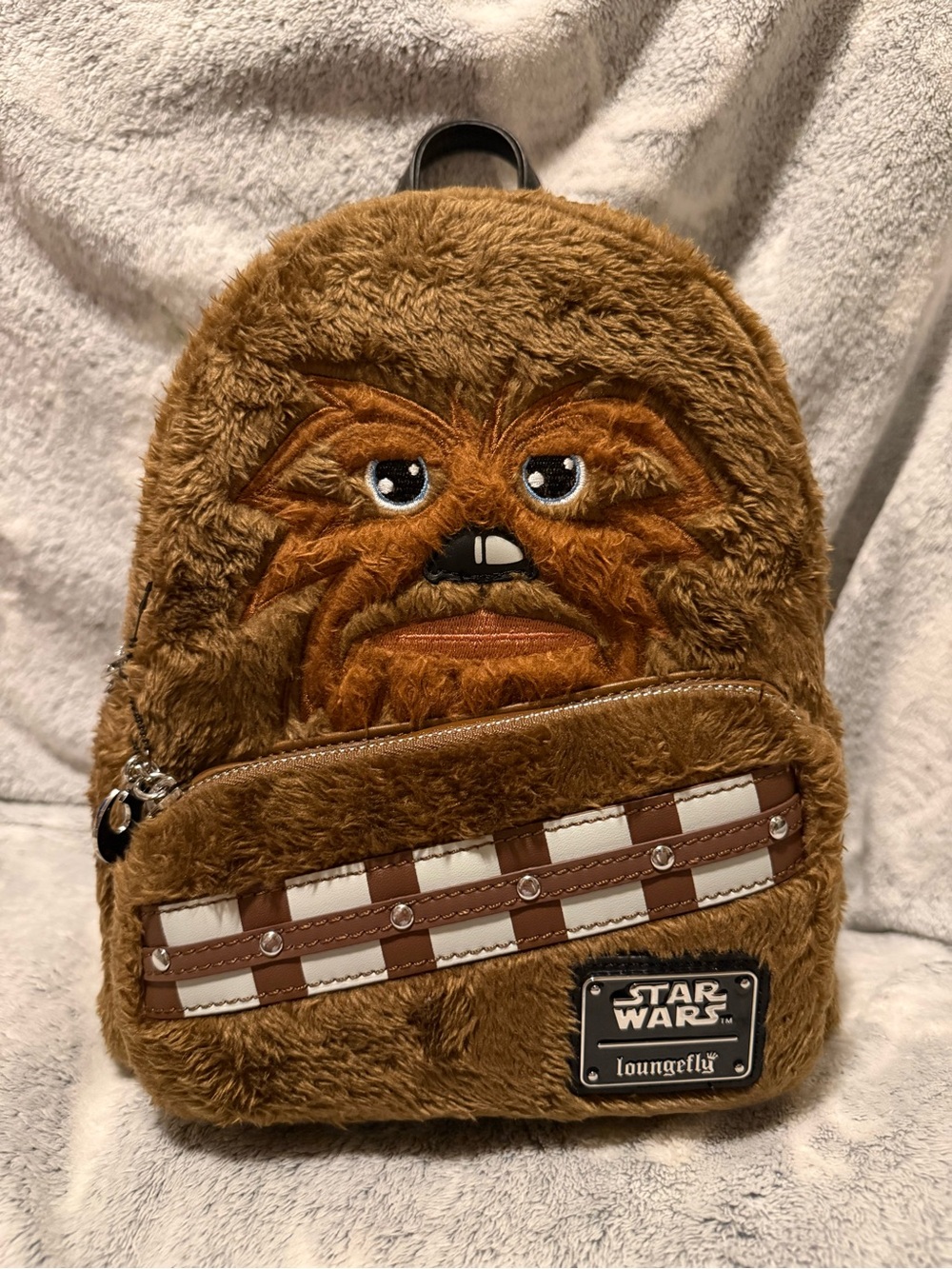 Star Wars Chewbacca Plush Loungefly Mini Backpack